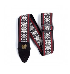 Classic Jacquard Strap - Blackjack Red