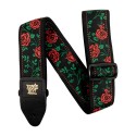 Ernie Ball Classic Jacquard Strap - Spanish Rose