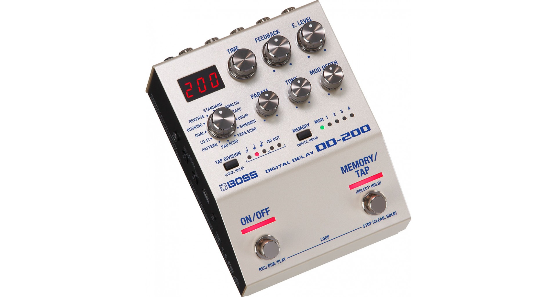 Boss DD-200 Pedala Delay - Zeedo Shop
