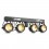 Max PARTYBAR11 SET 4 X COB PAR 20W