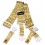DiMarzio DD 2251 Steve Vai ClipLock Utopia White & Gold