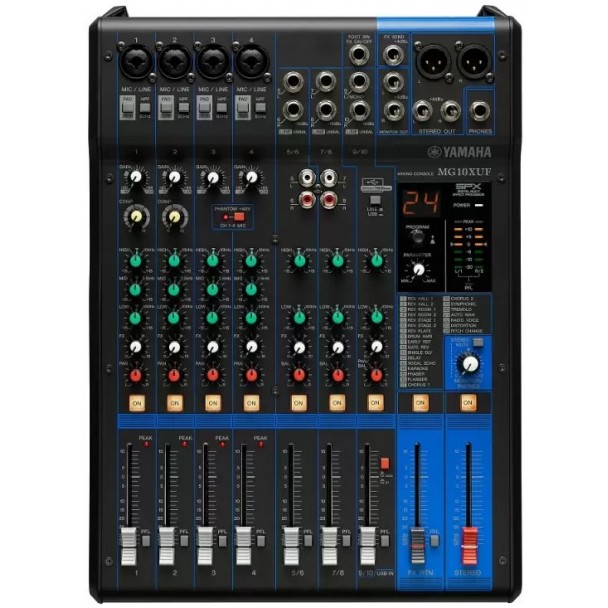 Yamaha MG 10 X UF Mixer analogic - Zeedo Shop