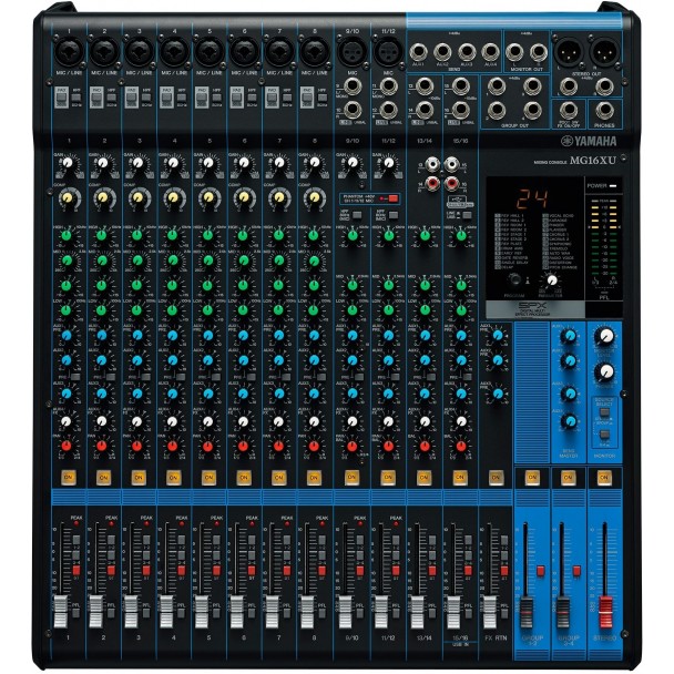 Yamaha MG 16 XU Mixer analogic - Zeedo Shop