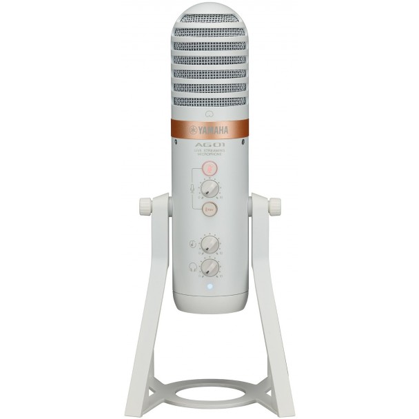 YAMAHA AG01 ホワイト Yamaha AG01 WH Microfon de studio - Zeedo Shop