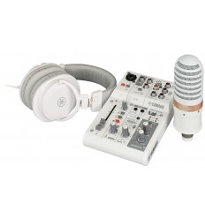Yamaha AG 03 MK2 Live Streaming Pack White
