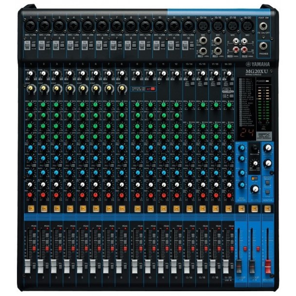 ヤマハ　YAMAHA MG20XU Amazon | ヤマハ YAMAHA 20チャンネルミキシングコンソール MG20XU