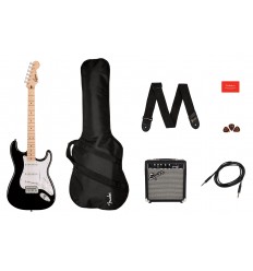 Fender Squier Sonic Stratocaster Pack, Black