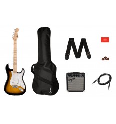 Fender Squier Sonic Stratocaster Pack, 2-Color Sunburst