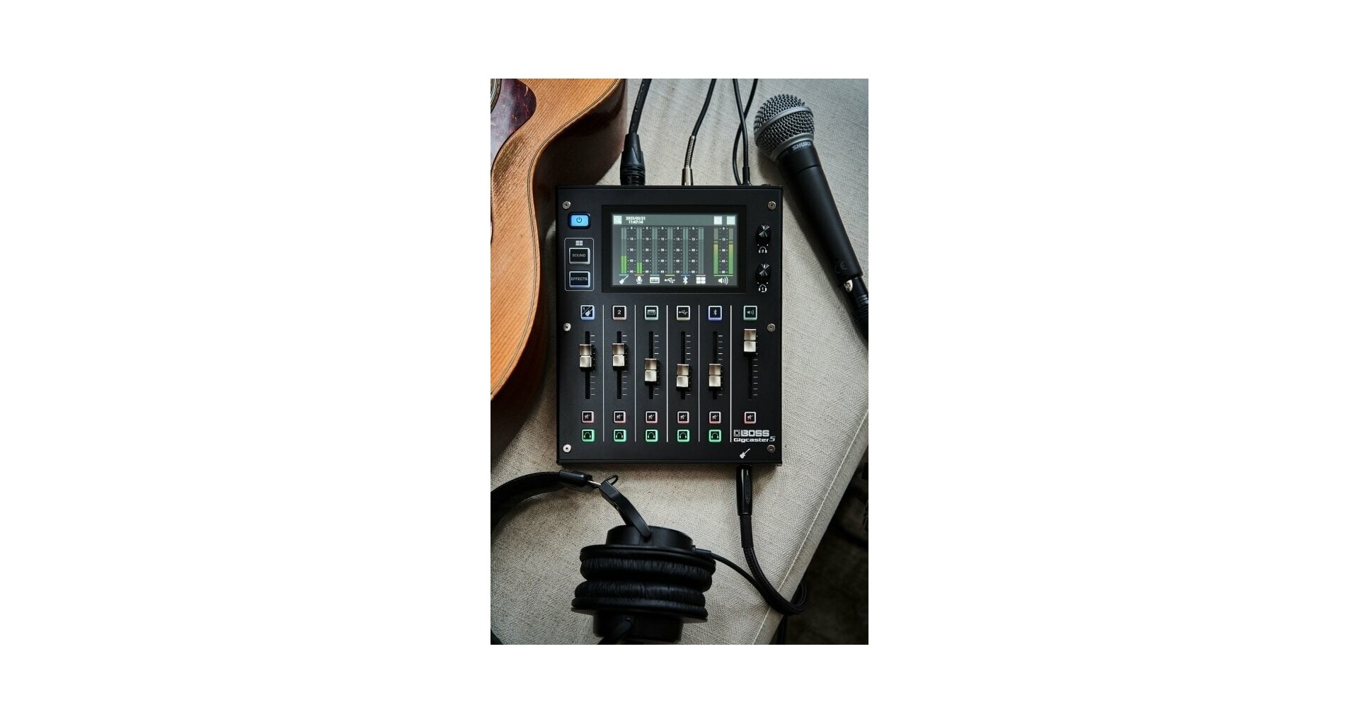 Boss Gigcaster 5 Interfata/mixer audio pentru livestream Zeedo Shop