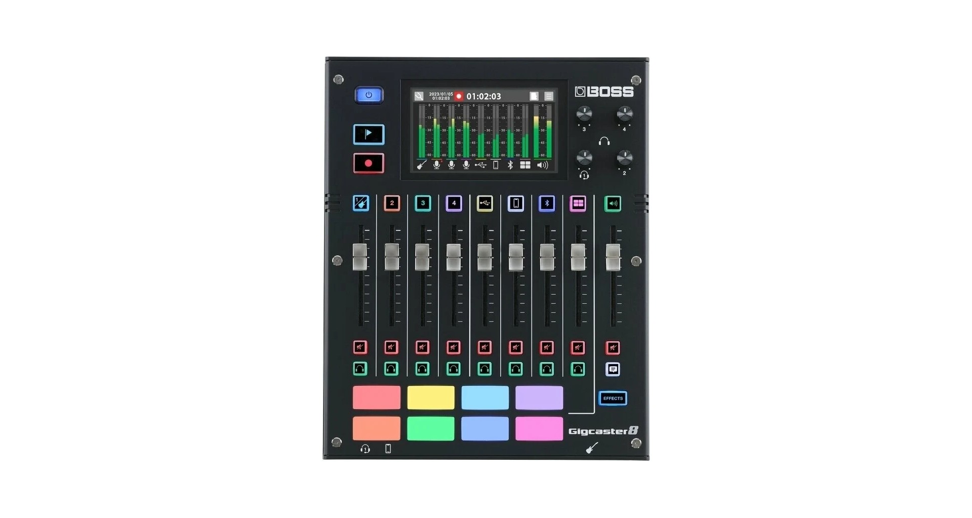 Boss Gigcaster 8 Interfata/mixer audio pentru livestream - Zeedo Shop