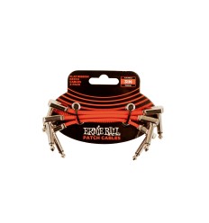 Ernie Ball Flat Ribbon 3in - Red - 3 Pack