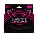Ernie Ball Flat Ribbon Pedalboard Multi-Pack - Black