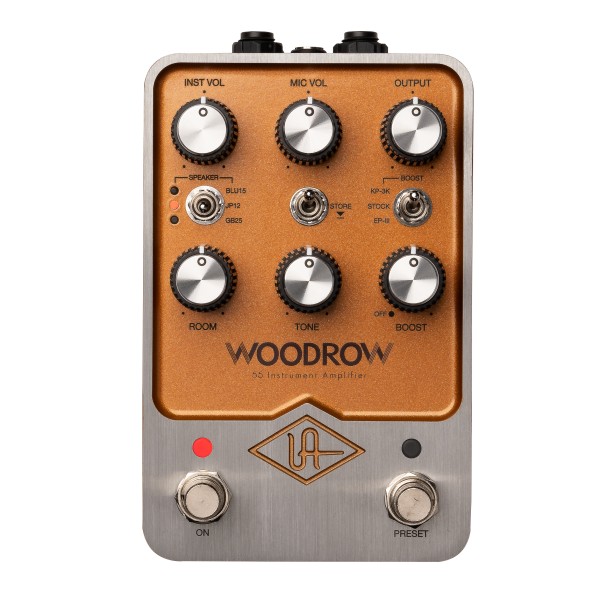 Universal Audio UAFX WOODROW ‘55 Universal Audio UAFX Woodrow 55 Instrument Amplifier Pedala