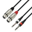 Adam Hall 3Star 2XLR-2TS 1m