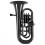 Classic Cantabile MardiBrass plastic Bb Euphonium Black