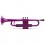 Classic Cantabile MardiBrass Plastic Bb Trumpet Purple