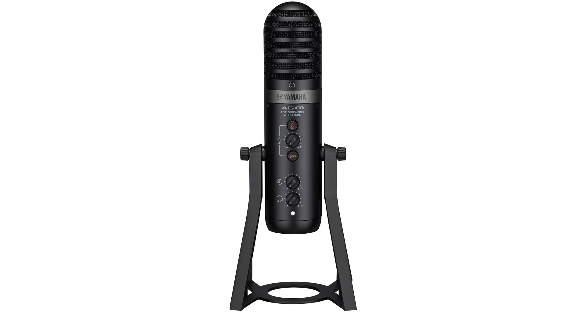 YAMAHA AG01 ホワイト マイク ヤマハ YAMAHA AG01 W ライブストリーミングマイクロフォン USBマイク