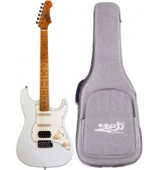 JET Guitars JS-400 OW, HSS + Husa