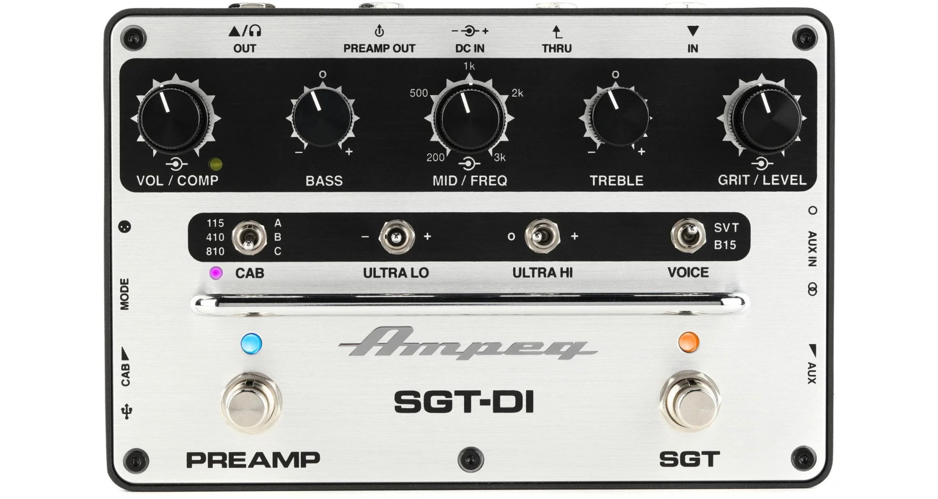 Ampeg SGT-DI DI box activ pentru bass - Zeedo Shop