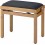 Classic Cantabile Scaun Pian Finisaj Stejar Mat
