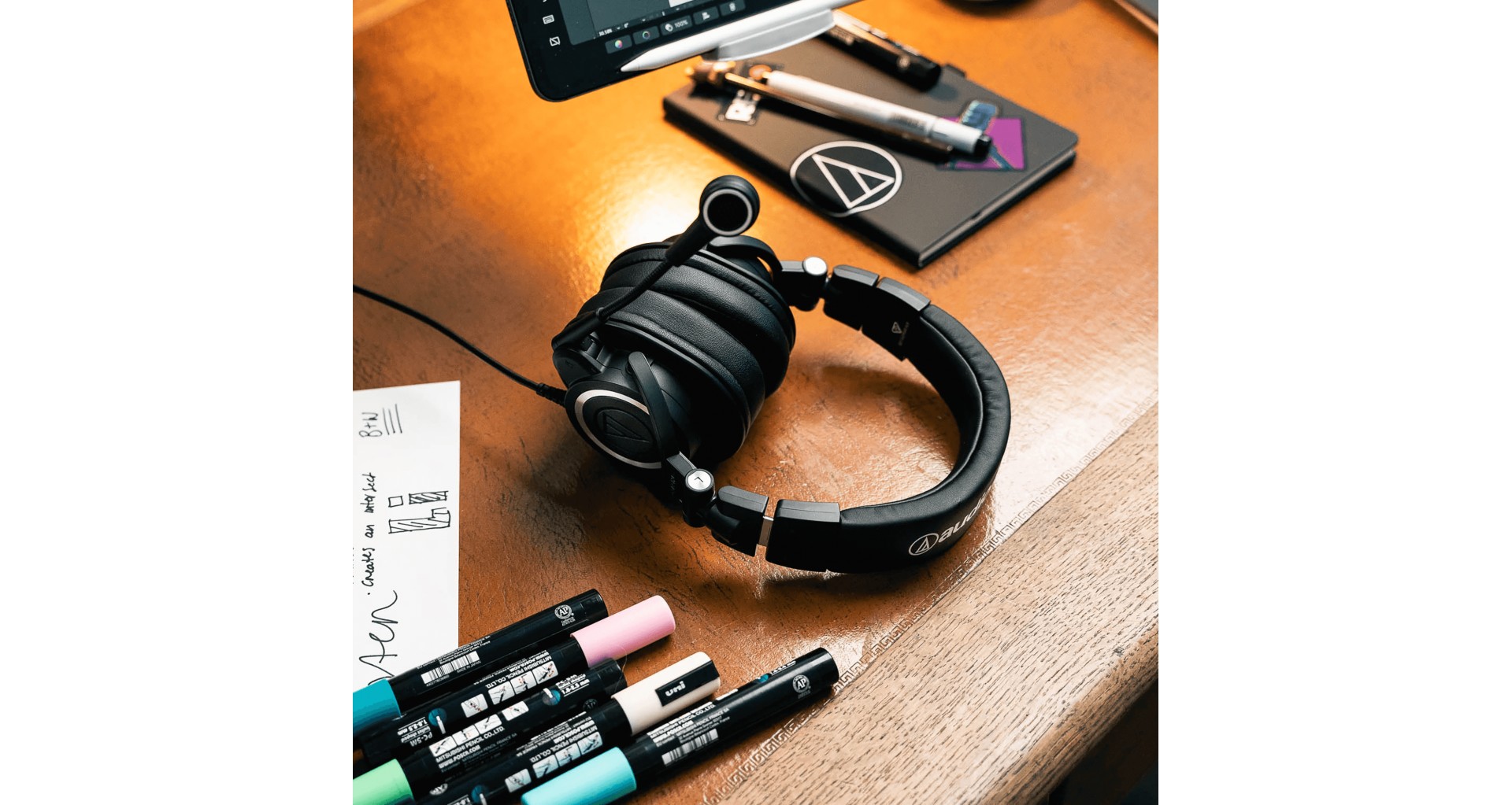 Audio Technica ATH-M50xSTS USB Casti profesionale cu microfon