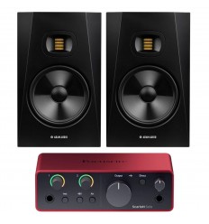 Pachete Zeedo Shop 2 x ADAM Audio T8V + Focusrite Scarlett Solo 4th Gen
