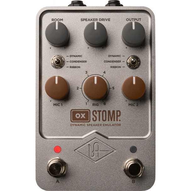 ギター UNIVERSAL AUDIO UAFX OX Stomp Universal Audio UAFX OX Stomp Pedala emulare amp - Zeedo Shop