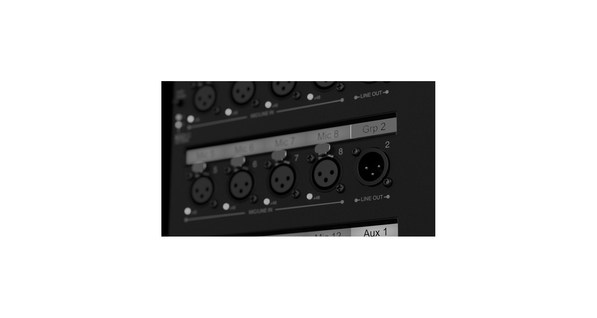 DiGiCo A164 WALL LCD Stagebox - Zeedo Shop