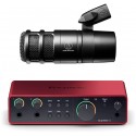 Audio Technica AT2040 + Focusrite Scarlett 2i2