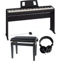 Set Pian Digital Roland FP-10 Stand + Scaun + Casti