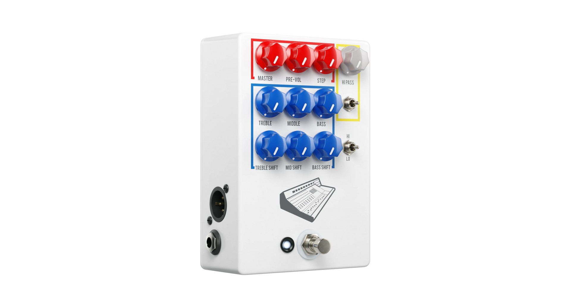 JHS Pedals Colour Box V2 Pedala Preamplificator/EQ/Overdrive/DI