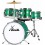 X Drum Junior Green Sparkle