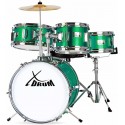 X Drum Junior Green Sparkle