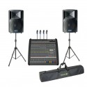 Dynacord PowerMate 1000-3 + 2 x FBT HiMaxX 60 + Stative + Cabluri