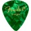 Fender Premium Celluloid 351 Shape Thin Green, 12-Pack
