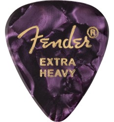 Fender Premium Celluloid 351 Shape Extra Heavy Purple, 12-Pack