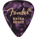 Fender Premium Celluloid 351 Shape Extra Heavy Purple, 12-Pack