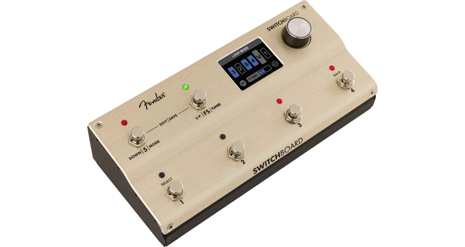 ギター Fender SWITCHBOARD Fender Switchboard Effects Operator Comutator effects loop