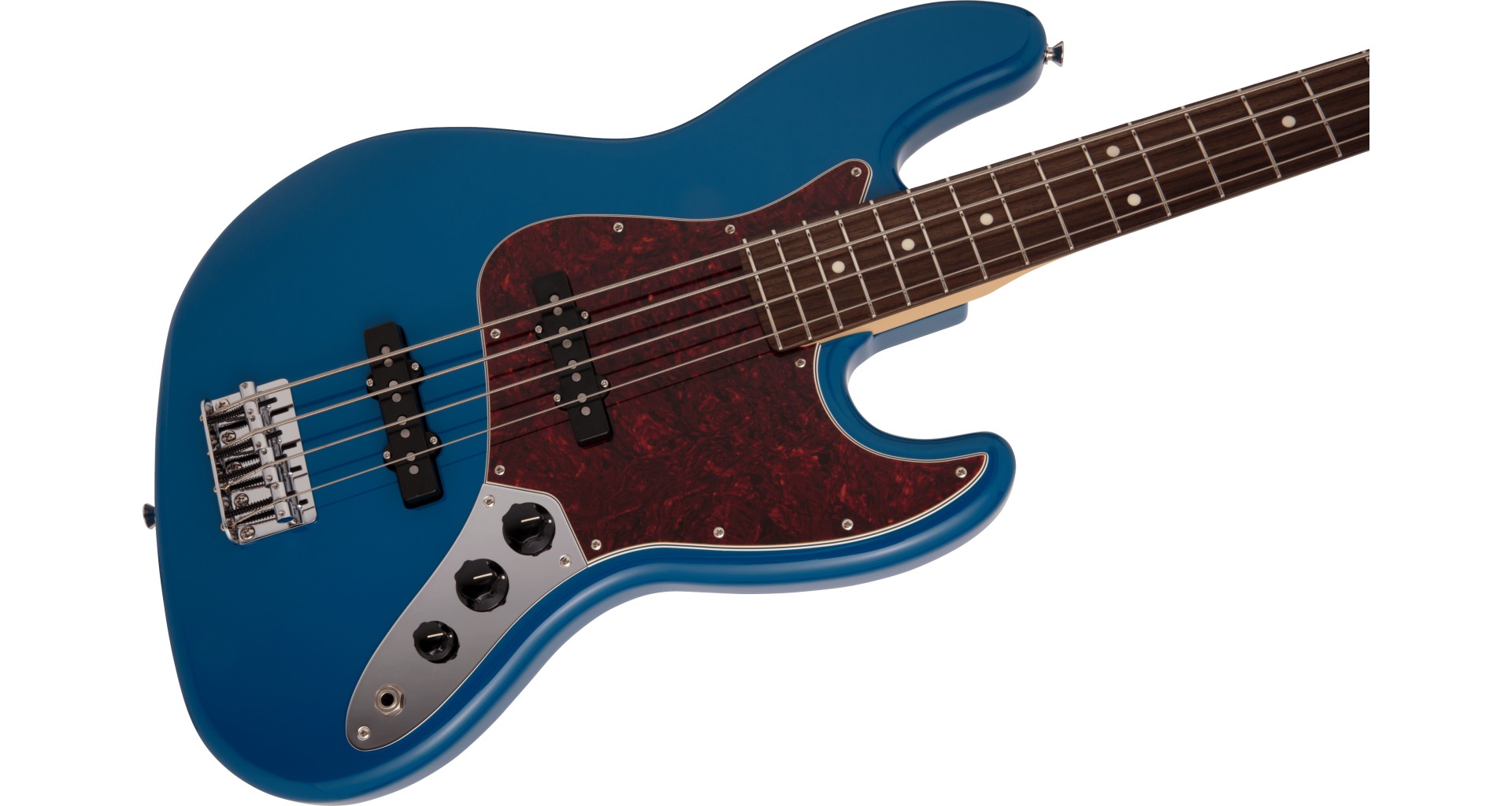 Fender Made in Japan Hybrid II Jazz Bass Forest Blue Chitara bass