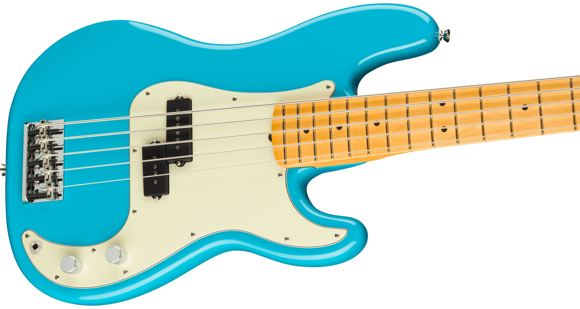 Fender American Professional II P Bass V MN Miami Blue Chitara