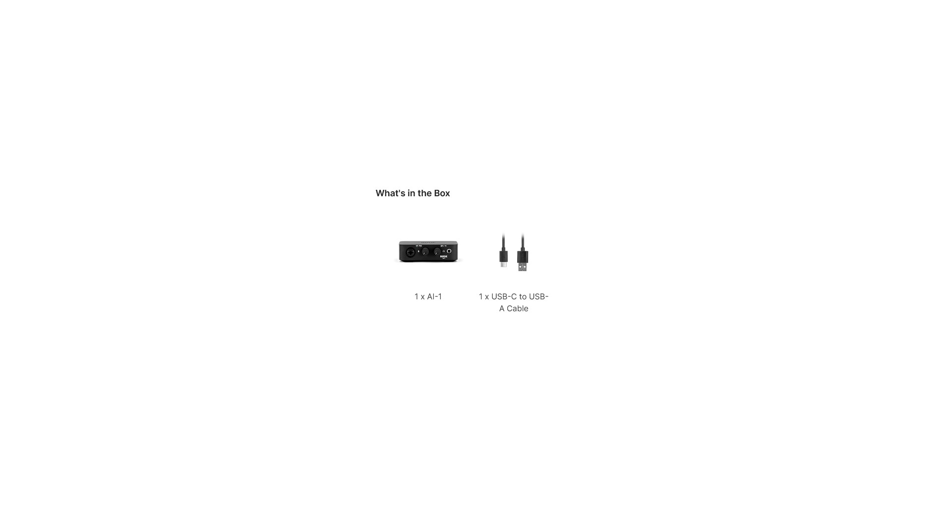 Rode AI-1 USB Interfata audio USB - Zeedo Shop