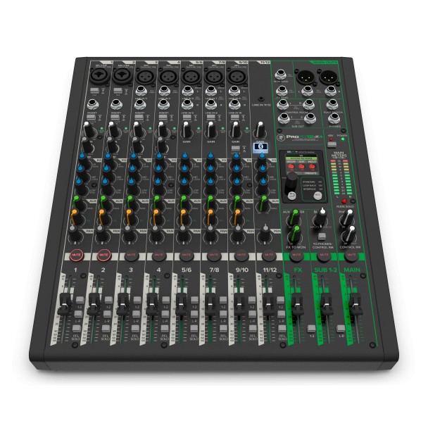 Mackie ProFX12v3+ Mixer audio USB - Zeedo Shop