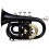 Classic Cantabile Brass TT-400 Bb Pocket Trumpet Black