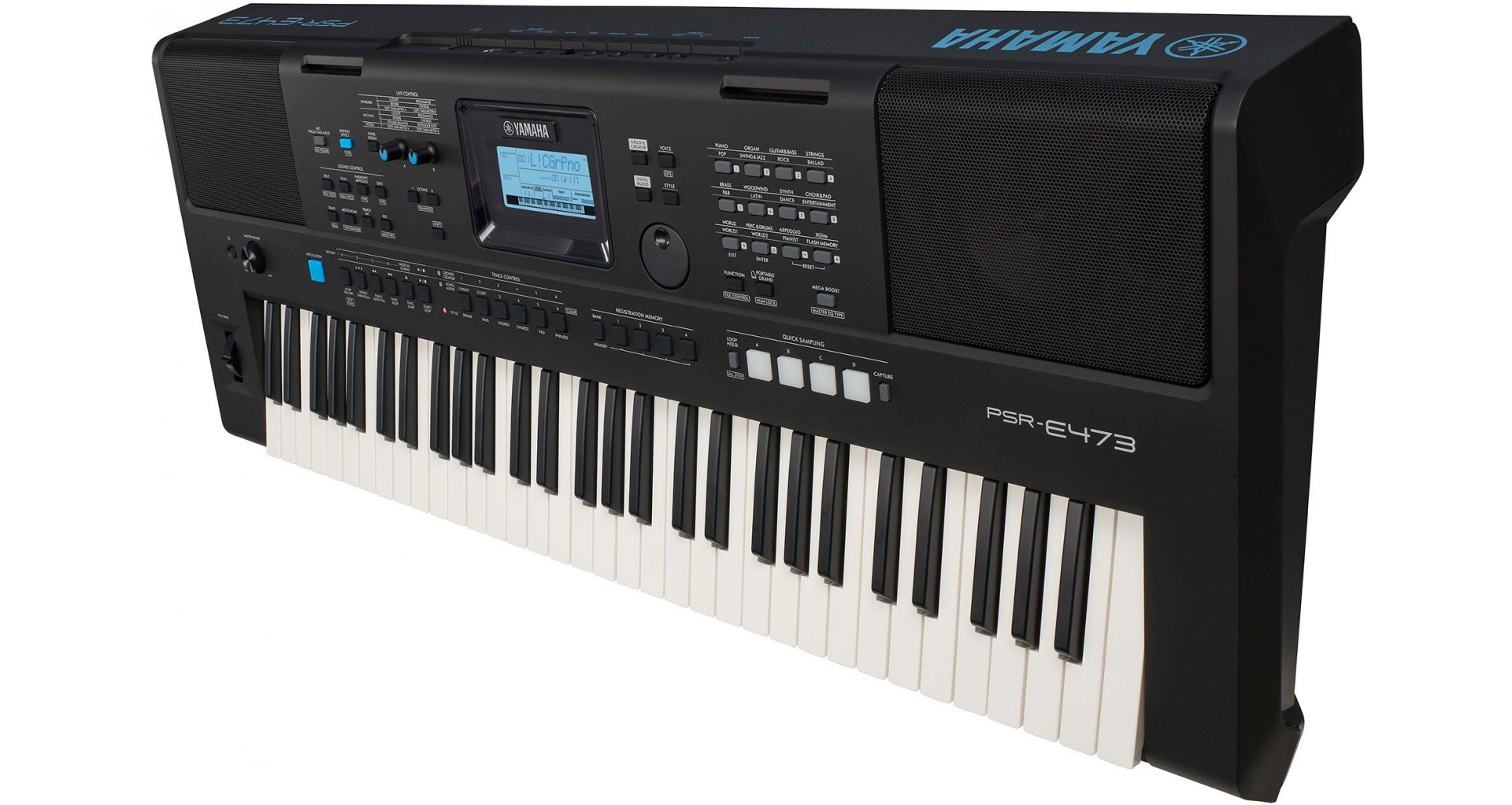Yamaha PSR-E473 Orga electronica 61 clape touch-sensitive - Zeedo Shop