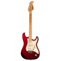 Prodipe Guitars ST80 MA Candy Red