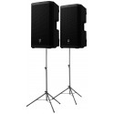 2 x Electro Voice ZLX 12P G2 + Stative