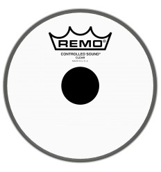 Remo Controlled Sound Clear Black Dot 6 CS-0306-10