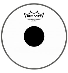 Remo Controlled Sound Clear Black Dot 8 CS-0308-10