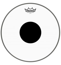 Remo Controlled Sound Clear Black Dot 13 CS-0313-10