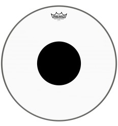 Remo Controlled Sound Clear Black Dot 18 CS-0318-10